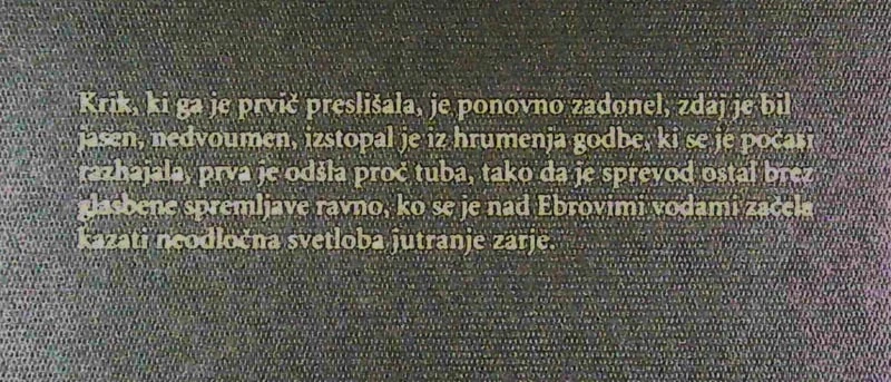 PROTI TOKU; Jesus Moncada