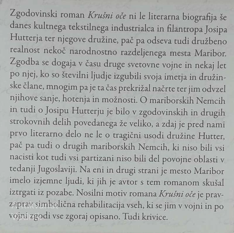 KRUŠNI OČE, Orlando Uršič