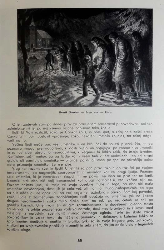UMETNOST št. 4-6, 1941-1942 (mesečnik za umet. kulturo z literarno p.)