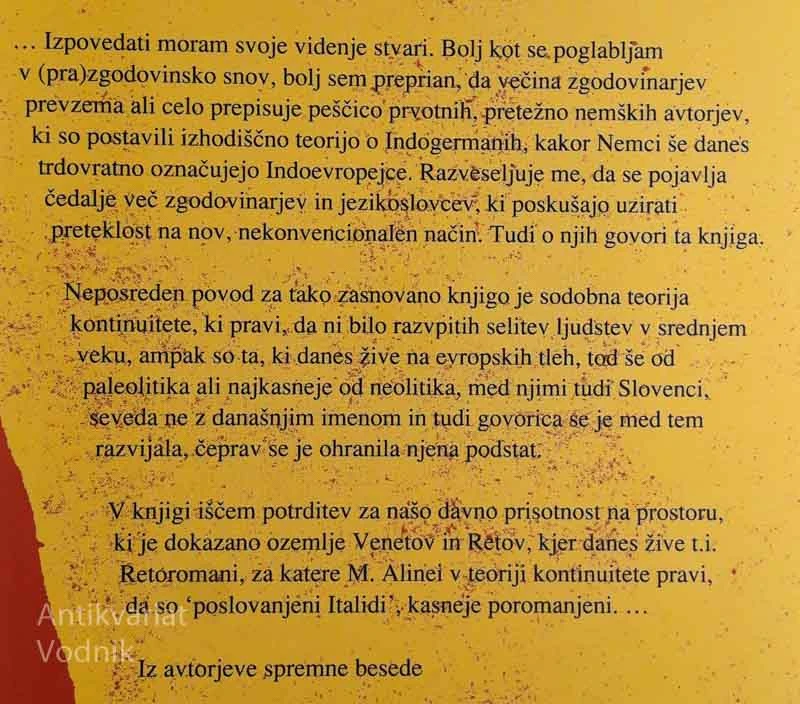 DAVNINA GOVORI, Lucijan Vuga