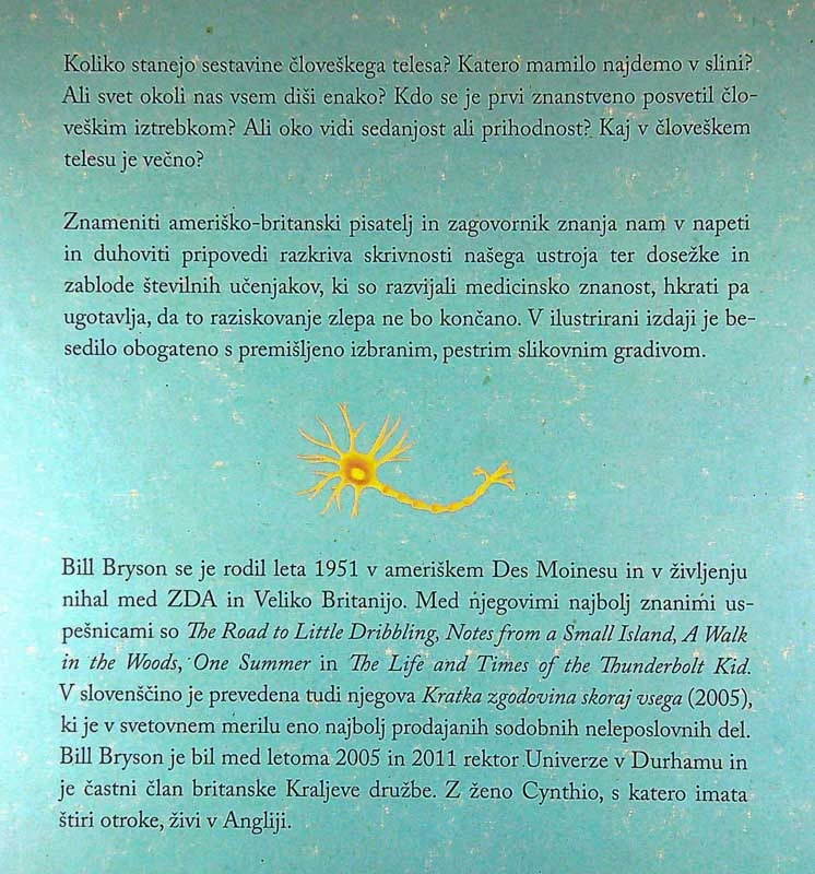 ČLOVEŠKO TELO; ILUSTRIRANA IZDAJA, Bill Bryson