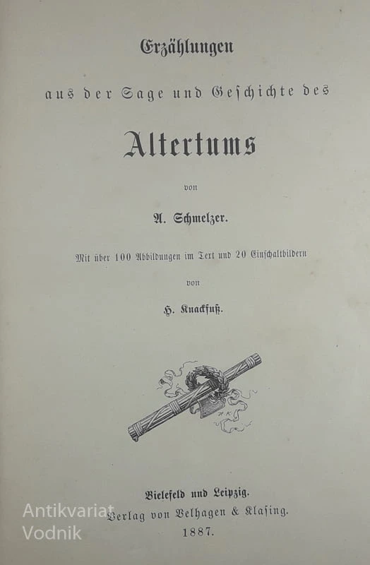 ERZÄHLUNGEN AUS DER SAGE UND GESCHICHTE DES ALTERTUMS