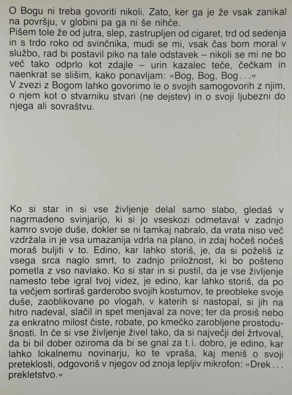 KRISTALNI ČAS, Lojze Kovačič