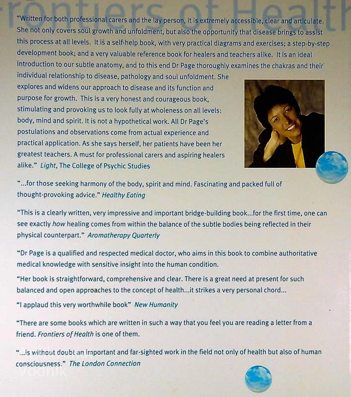 FRONTIERS OF HEALTH, Dr. Christine R. Page