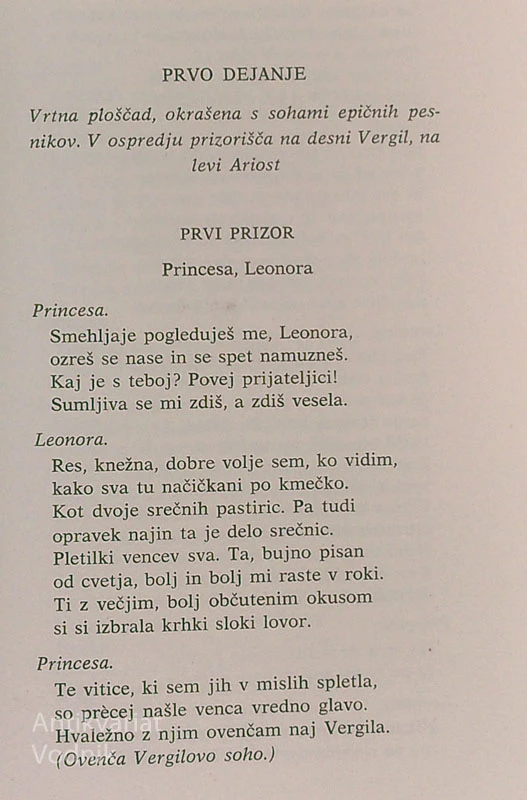 TORQUATO TASSO, Goethe