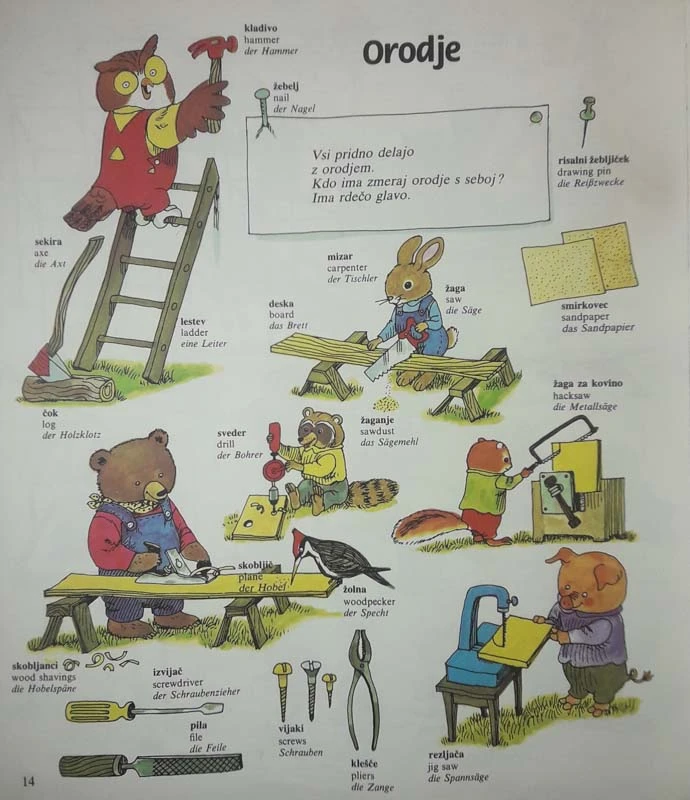 MOJ PRVI SLIKOVNI SLOVAR, Richard Scarry