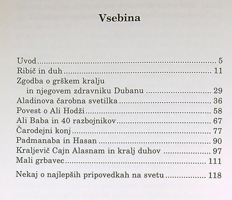 NAJLEPŠE PRIPOVEDKE IZ TISOČ IN ENE NOČI