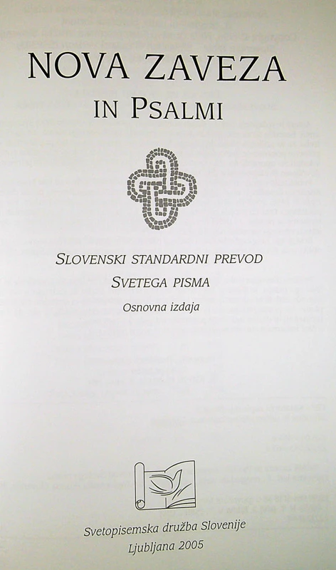 NOVA ZAVEZA IN PSALMI