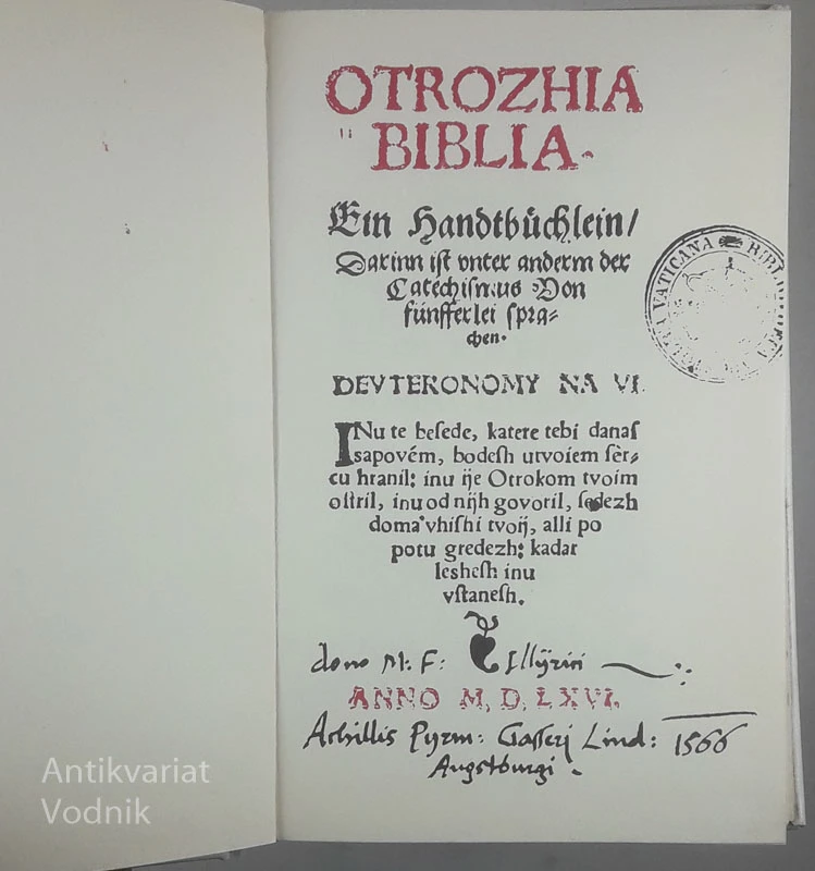 OTROZHIA BIBLIA