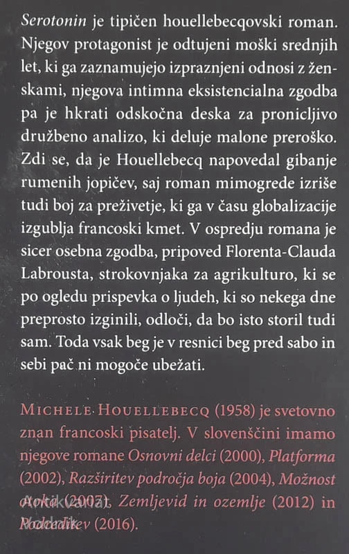 SEROTONIN, Michel Houellebecq