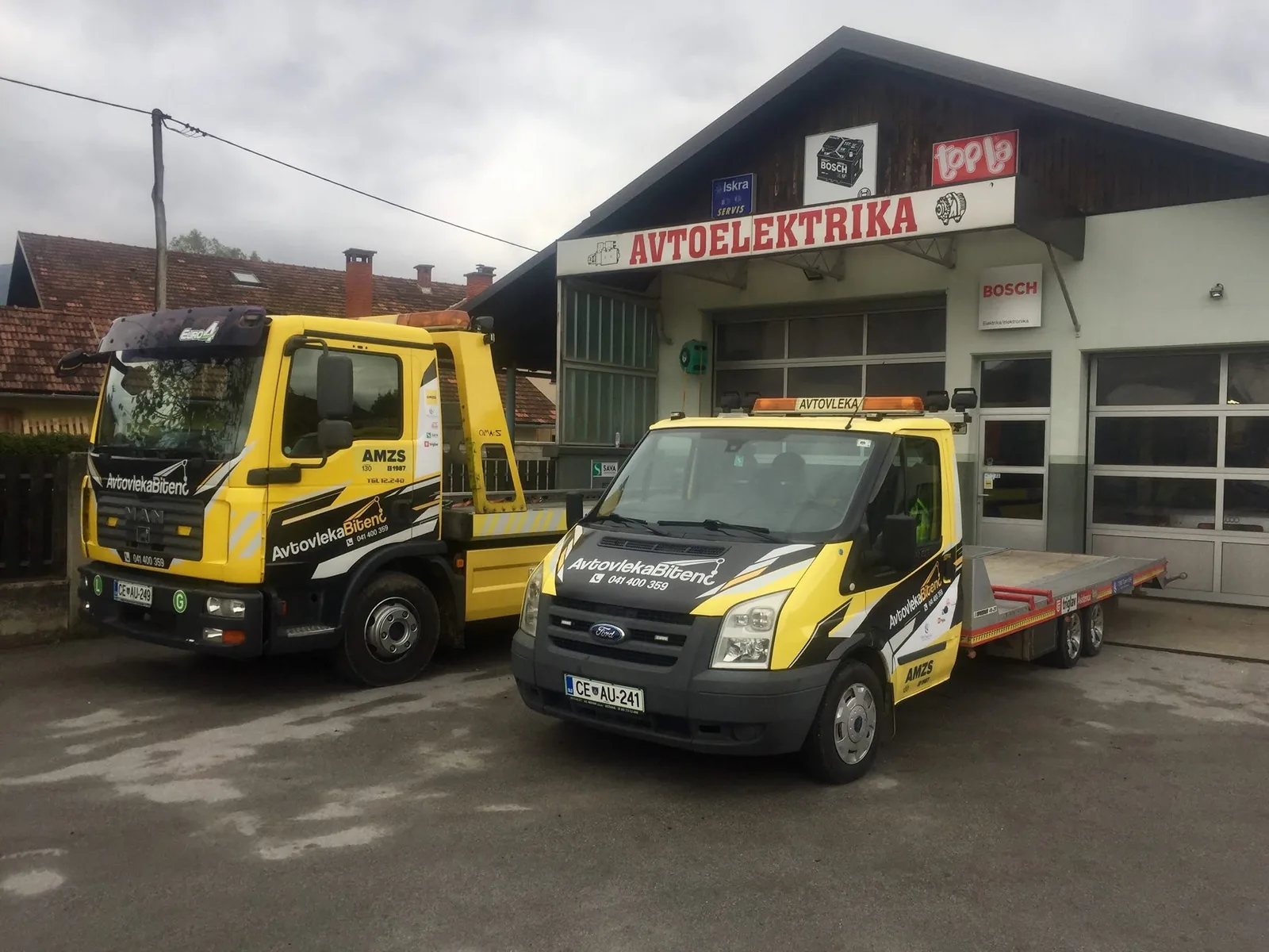 Delavnica AVTO BITENC z oznako avtoelektrika