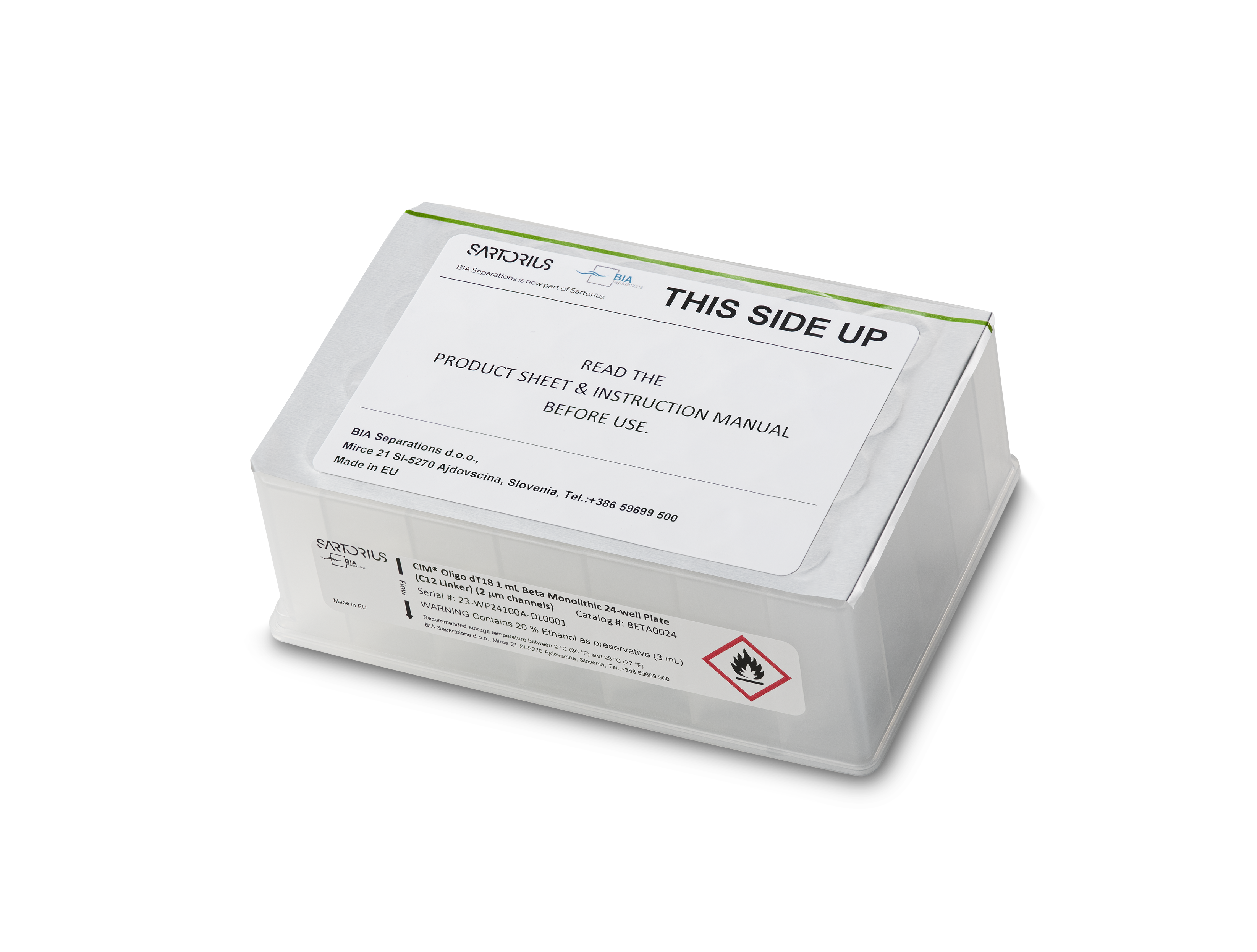 CIM® SO3 1.0 mL Monolithic 24-Well Plate (2 μm)