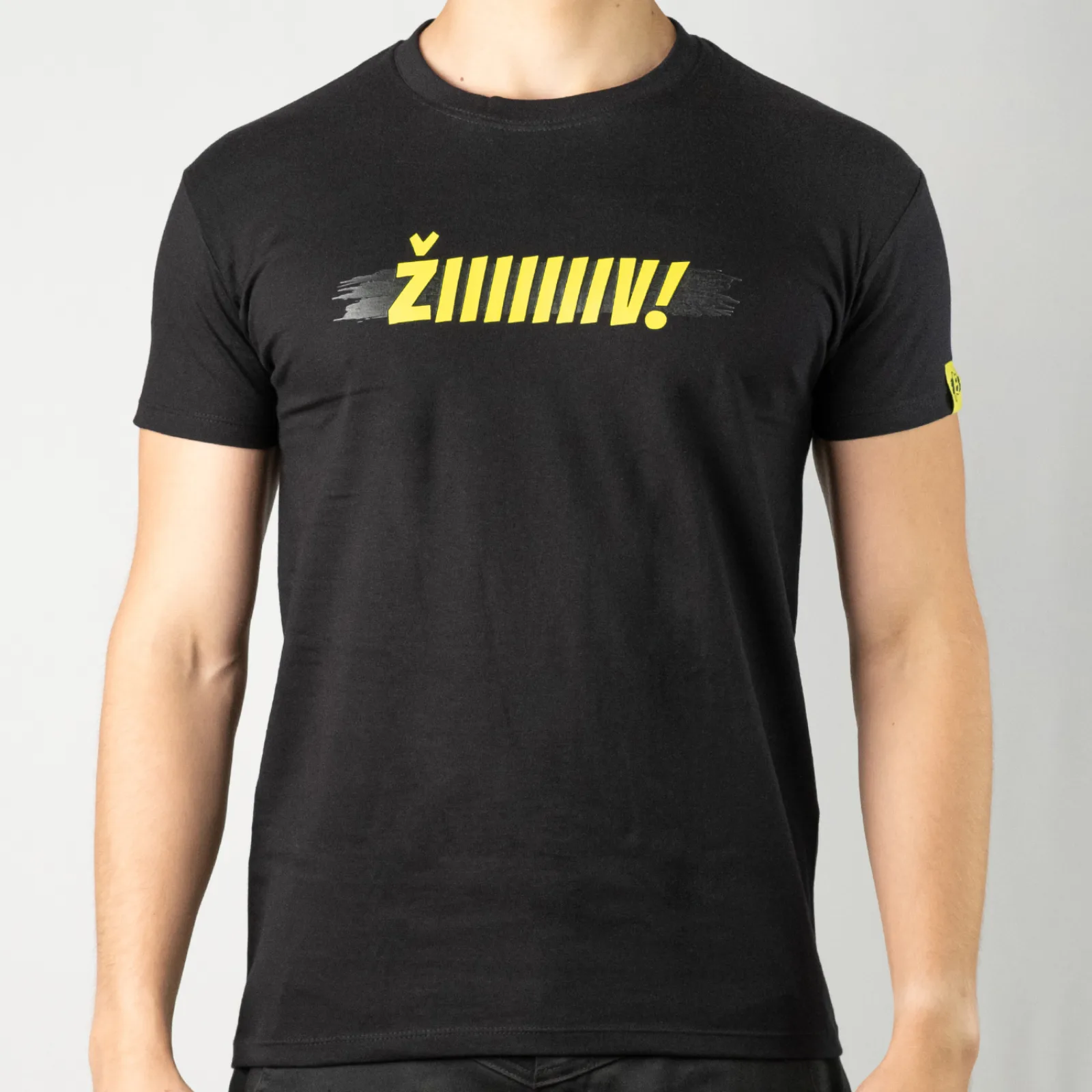 Majica ŽIV črna V2