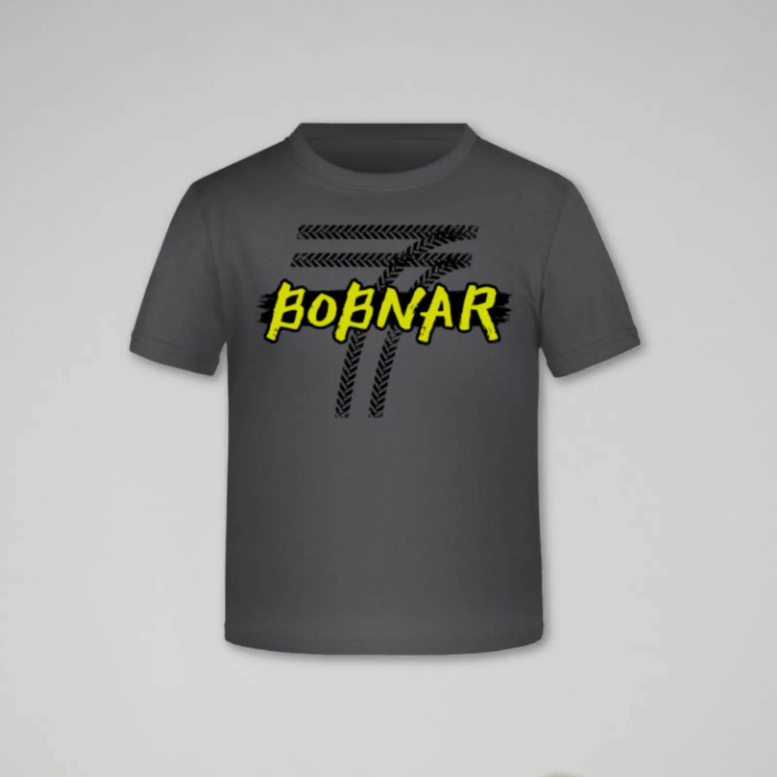 Otroška majica BOBNAR7 Siva