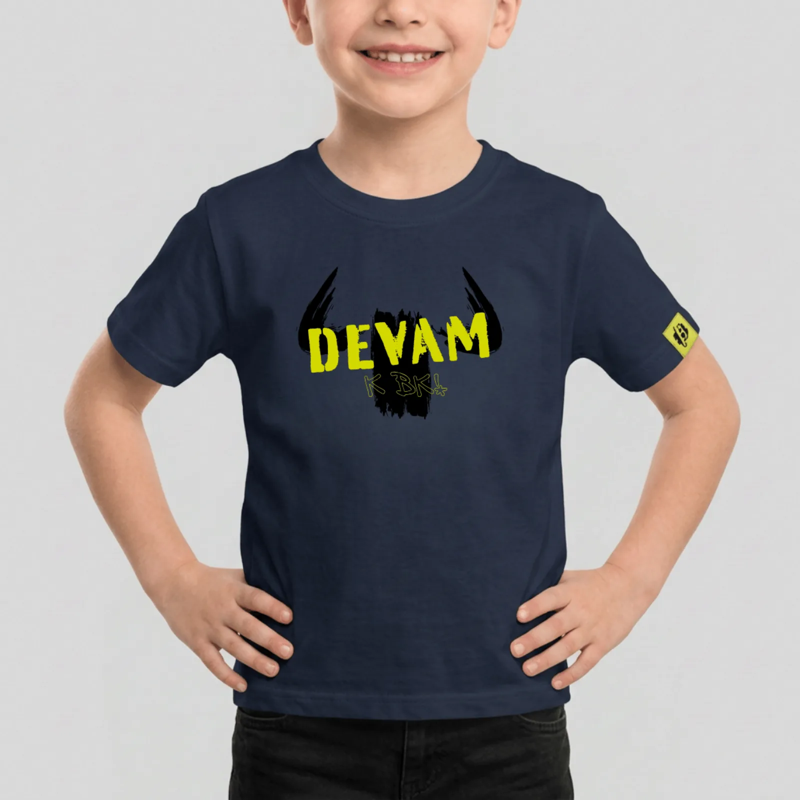 Otroška majica DEVAM K BK
