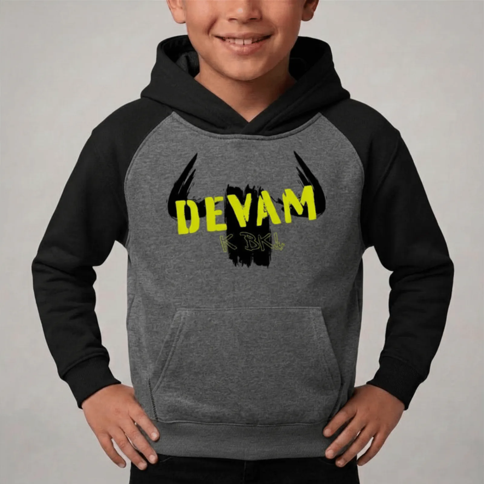 Otroški pulover DEVAM K BK