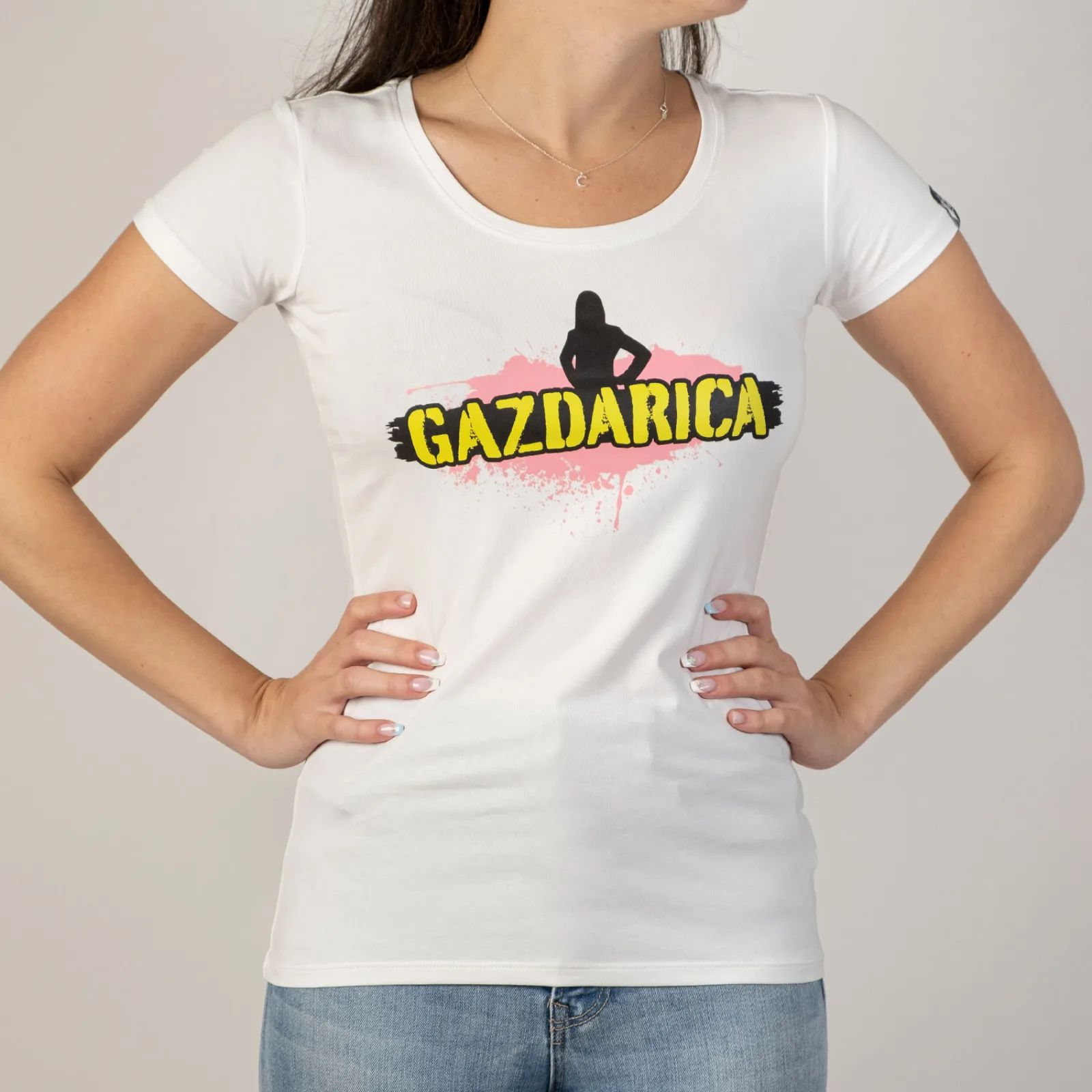Ženska majica GAZDARICA Bela