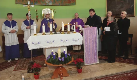 Škofova sveta maša v Dokležovju