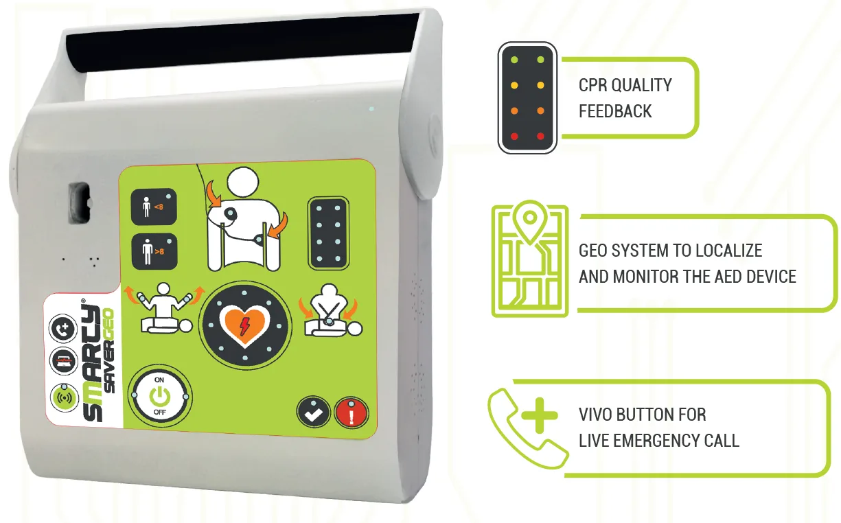 Defibrilator SMARTY Saver GEO