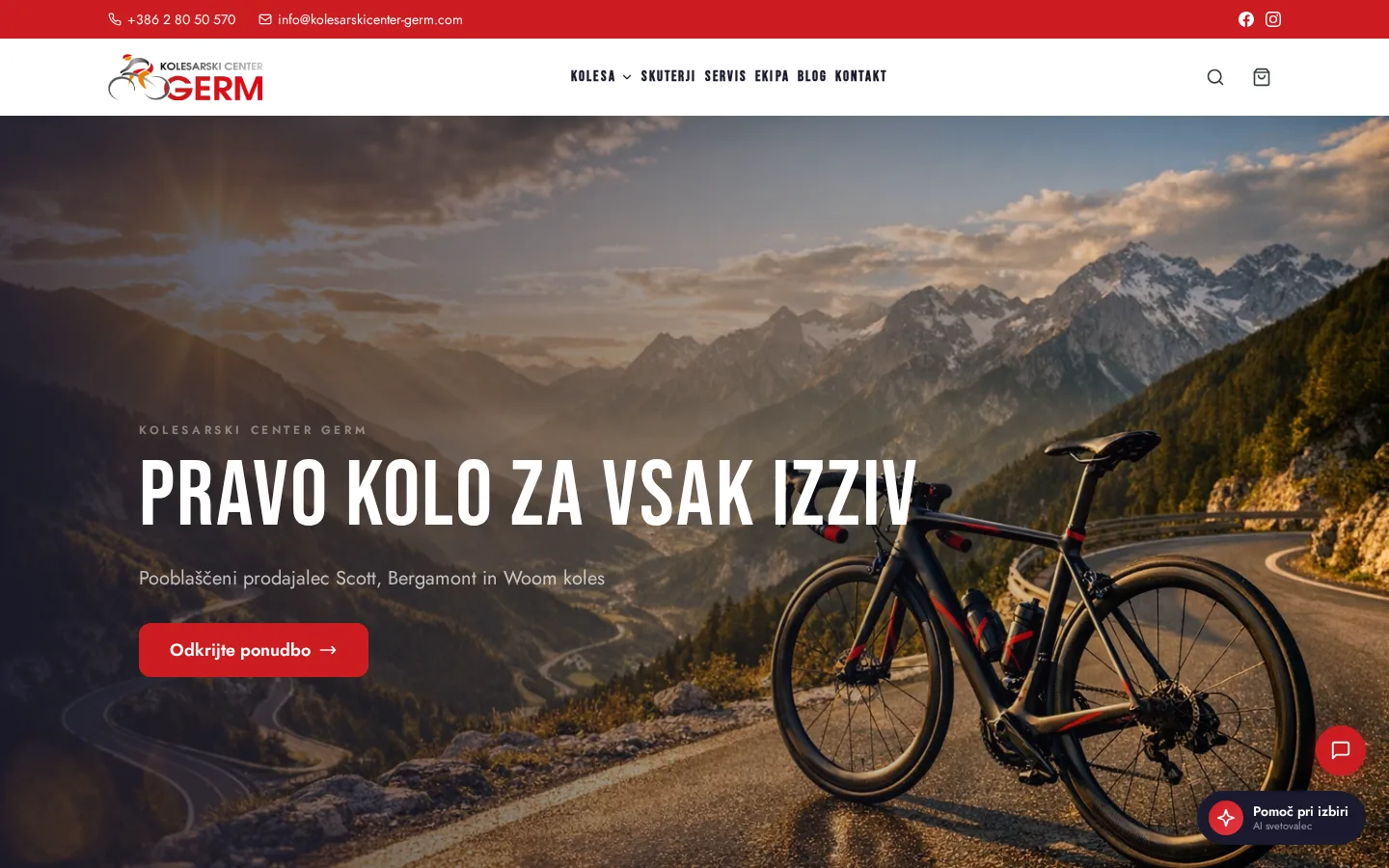 Kolesarski center Germ