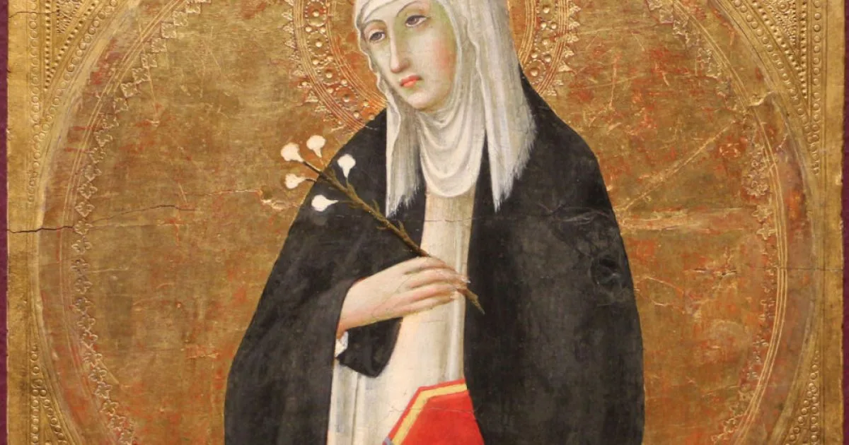 Danes goduje sv. Katarina Sienska, sozavetnica Evrope