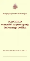 10 - Navodilo o merilih za presojanje duhovnega poklica