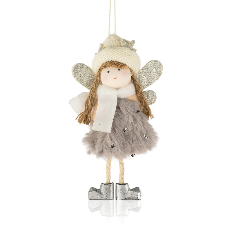 Obesek angel - siv (15 cm)