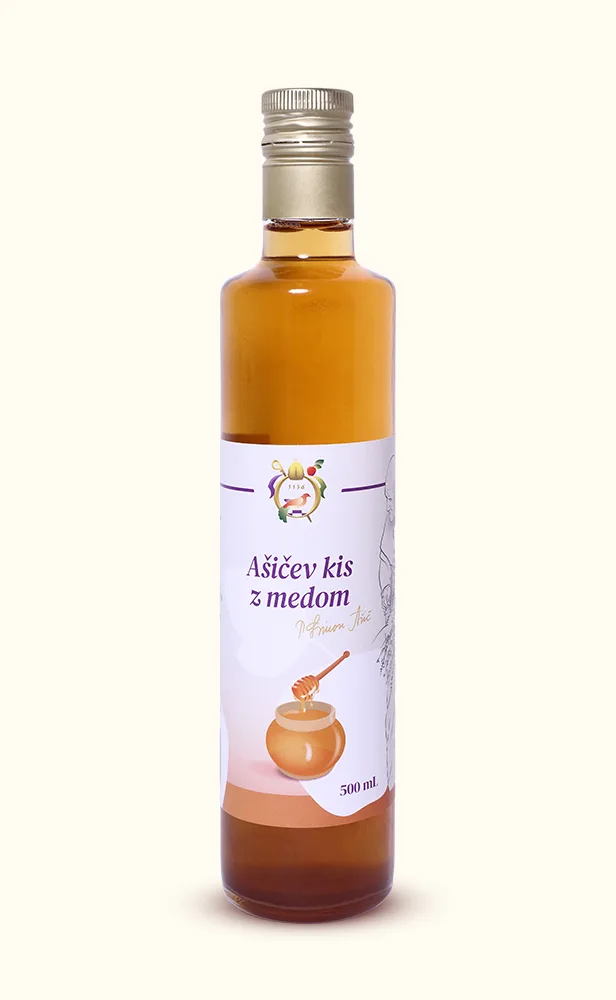 Ašičev kis z medom- Steklo