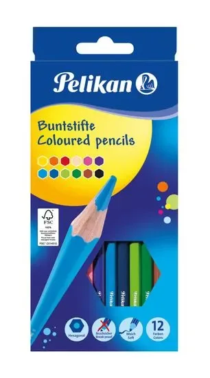 Barvice Pelikan suhe 3mm 12/1 Buntstifte