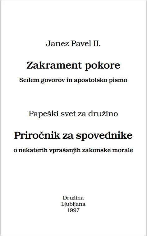 CD-70 Zakrament sprave