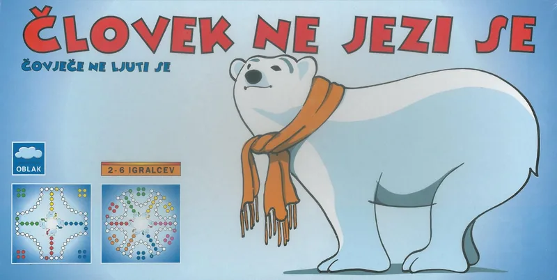 Človek ne jezi se (6 igralcev)