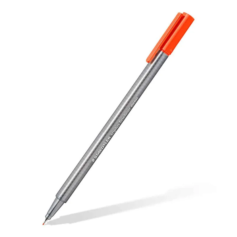 Flomaster fineliner triplus 0.3mm, oranžen