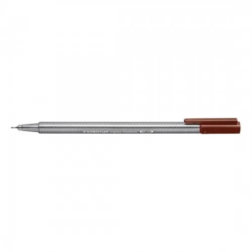 Flomaster fineliner triplus 0.3mm, rjav