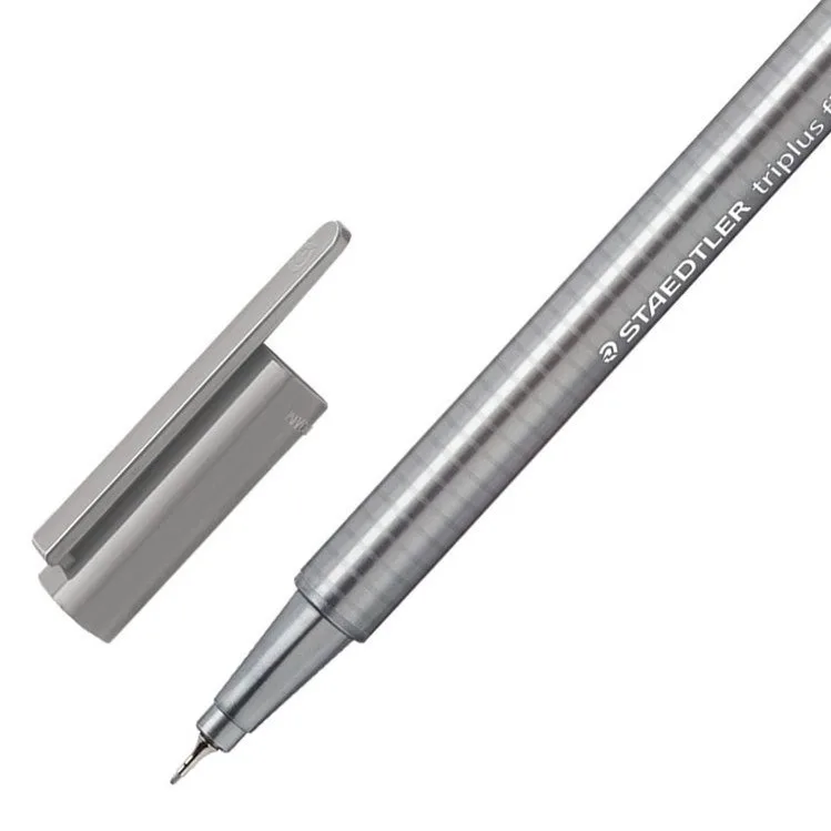 Flomaster fineliner triplus 0.3mm, siv