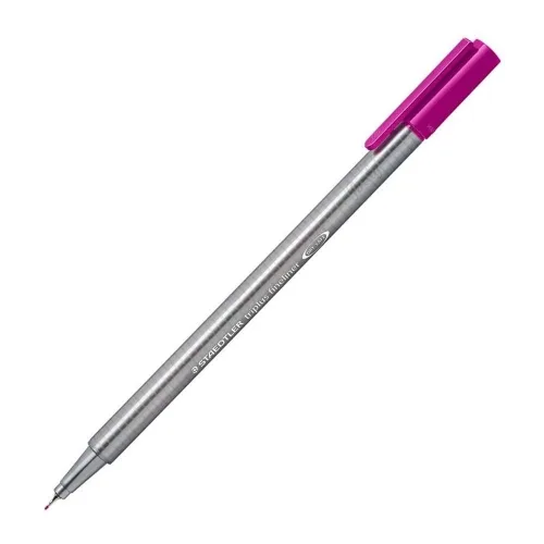Flomaster fineliner triplus 0.3mm, temno pink