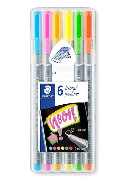 Flomaster Fineliner Triplus 6/1