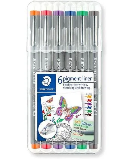 Flomastri Pigment liner 6/1
