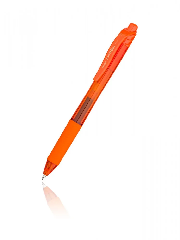 Gel roler EnerGel BL107, oranžen
