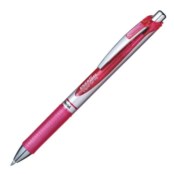 Gel roler EnerGel BL77, pink