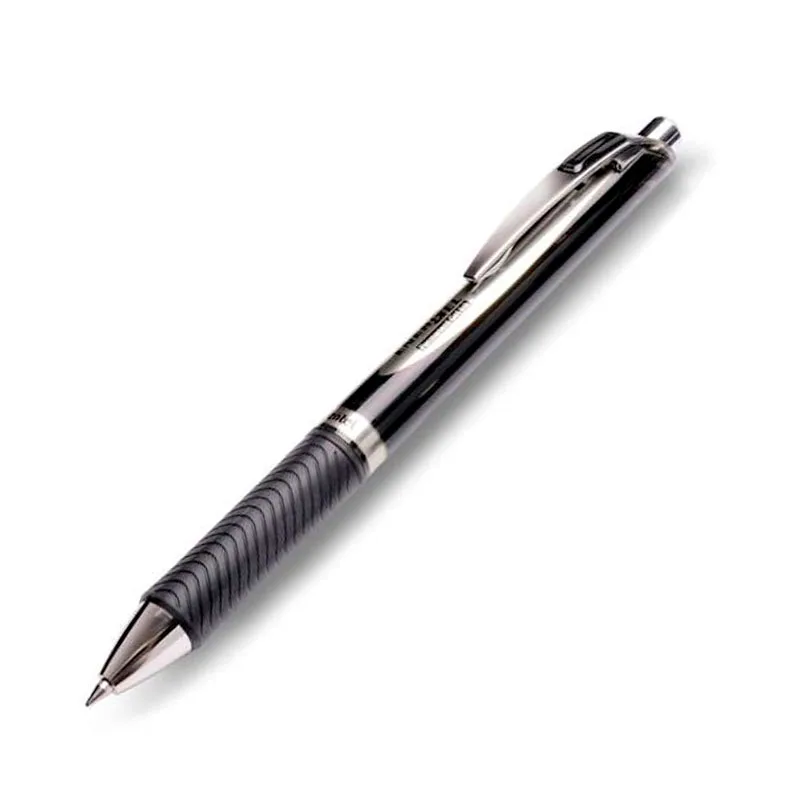 Gel roler EnerGel permanent BLP77, črn
