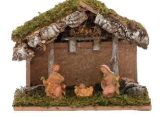 Hlevček s Sv. Družino 28x14x22 cm