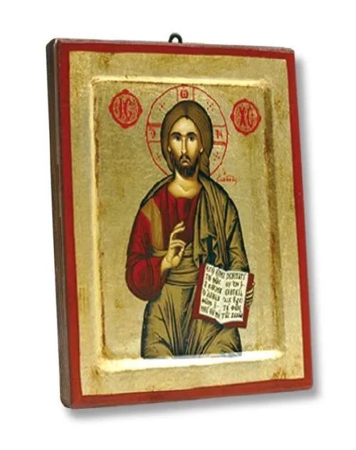 IKONA GRŠKA JEZUS 30x23 cm