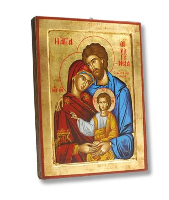 IKONA GRŠKA SV. DRUŽINA 30x23 cm