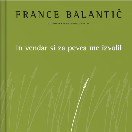 In vendar si za pevca me izvolil