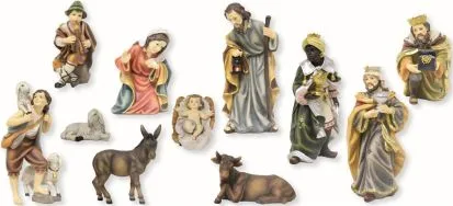Jaslice komplet 11 figur 11 cm