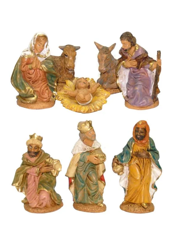Jaslice komplet 8 figur 10 cm