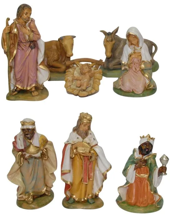 Jaslice komplet 8 figur