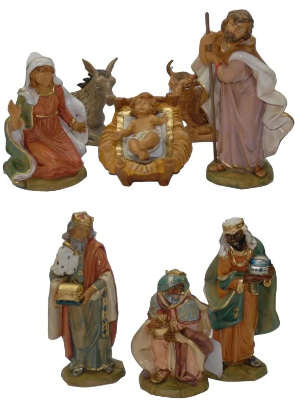 Jaslice komplet 8 figur 20 cm