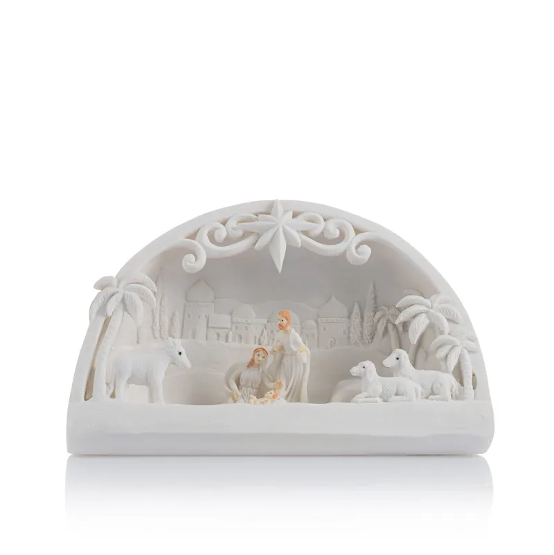 Sveta družina z LED lučko - 8 cm