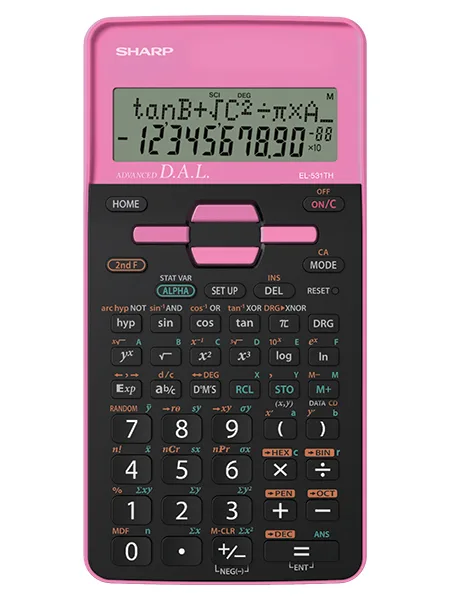 Kalkulator Sharp tehnični, EL-531THB- Pink